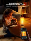 Govee Lampe de Chevet LED, Lampe de Table Tactile Dimmable RGBICWW avec 70 Modes Scène, Compatible avec Alexa, Fonctionne avec Matter, 2700-6500k, 500 Lumens, pour Salon et Chambre (Filaire) - 5