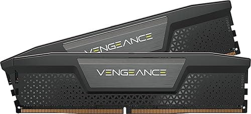 Corsair VENGEANCE DDR5 64GB (2x32GB) DDR5 5200 (PC5-41600) C40 1.25V - Black,CMK64GX5M2B5200C40