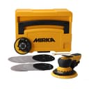 Mirka DEROS II 5650 Ponceuse excentrique avec aspiration pour papier abrasif Ø 125 & 150mm / Course de 5,0mm Machine pour poncer sans poussière le bois, les cloisons sèches & le métal - 1