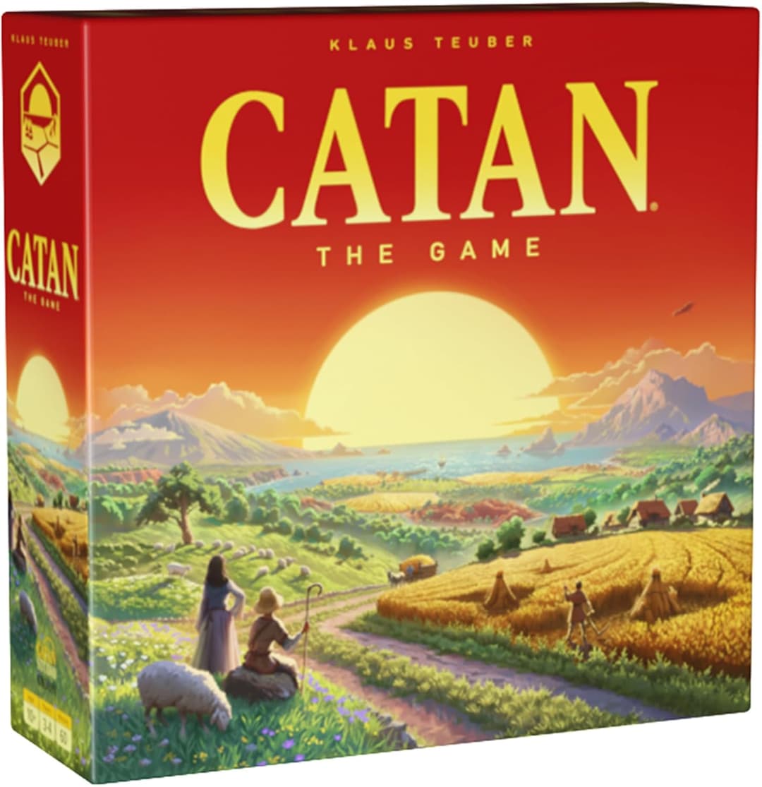 CATAN 6th Edition | Board Game | Ages 10+ | 3-4 Players | 60-90 Minutes Playing Time