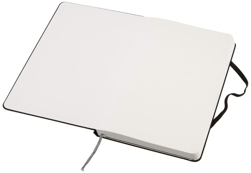 Amazon Basics Classic Notebook, A5, Plain, Black - 7