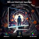 Z-Edge 27 Inch 300Hz Curved Gaming Monitor 1ms MPRT Full HD 1080P, 300cd/m² Brightness, 16:9 VA Panel, FreeSync, HDR10, DisplayPort (300Hz) & HDMI (240Hz), VESA Mountable, White - 6