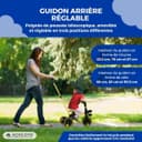 Mobiclinic®, Tricycle 5 en 1, Chase, Évolutif, De, À Ans, Guidon et siège réglables, Ultraléger 3, Kg, Montage Facile, Roues Anti-crevaison, Jusqu'à 25, Porte-Bouteille - 4