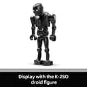 LEGO Star Wars 75434 K-2SO Security Droid Figure - Posable Play & Display Building Toy - Collectible Model Kit incl. an Information Plaque - Gift for Boys, Girls & Adult Andor Fans - 5