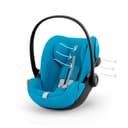 CYBEX Gold Coque Cloud G i-Size Plus, Coussin Réducteur pour Nouveau-né inclus, De la naissance à environ 24 mois, Max. 13 kg, Beach Blue - 7