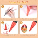 Laconile acrylic paint pens (240) - 6