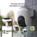 EZVIZ 2.5K Wifi Security Camera Outdoor Wired, No Monthly Fee, PTZ 360°, 512GB Supports, Starlight Color Night Vision, Human/Vehicle Detection, Auto-Track, CCTV Camera System, Alexa/Google (C8c 4MP) - 6