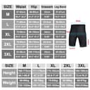 X-TIGER Men's Cycling Shorts with 5D Seat Padding, Breathable Quick-Drying Cycling Shorts with 3 Pockets, 801 black, L - 7