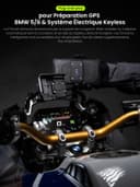 RiderNav R7M 7" CarPlay et Android Auto sans Fil pour Motos BMW - Commande Native Wonder Wheel & Action Camera | Lecture des Données en Temps Réel (TPMS/RPM) | Mises à Jour OTA | GPS IP69K | Nav Pre - 2