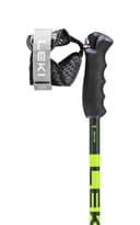 LEKI Detect S Ski Poles 120 cm Olive Green/Dark Olive/Neon Yellow - 3