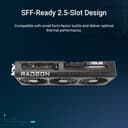 ASUS PRIME RX9070 OC, PCIe5, 16GB DDR6, HDMI, 3 DP, 2610MHz Clock, Overclocked, Compact SFF-Ready - 2