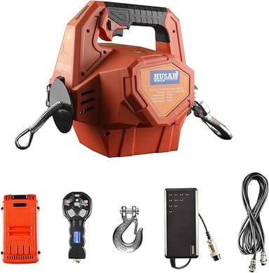 Husar Winch Treuil électrique à batterie portable avec Té…