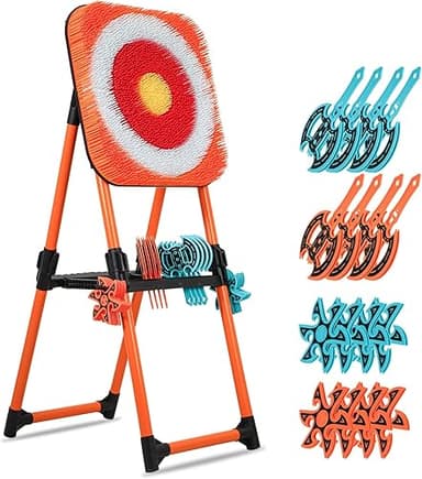 KAINOKAI 8-Piece Axe Throwing Set with Adjustable Bristle…