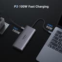 UGREEN Revodok USB C Hub, 9-in-1 Dock with 4K@60Hz HDMI, 10Gbps USB-C & USB-A Data Ports, 100W PD, Ethernet SD/TF Card Slots for MacBook Air M1/M2, iPad Pro, Surface, XPS, ThinkPad Space Grey (15532) - 5