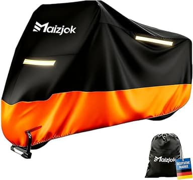 Maizjok® Motorbike Cover Waterproof Outdoor, Motorcycle C…