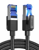 UGREEN CAT 8 Ethernet Cable High-Speed 40Gbps 2000MHz Ethernet Cable Braided RJ45 LAN Gigabit Network F/FTP POE Compatible with Xbox One Switch PS5 PS4 WiFi Extender Router Modem Patch Panel (10M) - 1
