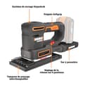 WORX WX820 Sander, WX820.9 - 9