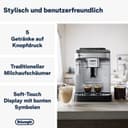 De'Longhi Magnifica Evo Coffee Bean Machine ECAM292.33.SB, Espresso and Cappuccino Machine, Silver [Amazon Exclusive] - 2
