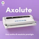Magic Vac Axolute Professional Multifunction Vacuum Packaging Machine for Vacuum Bags, with Powerful Motor and Vacuum Packaging Kit, Patented System Made in Italy, White - 2