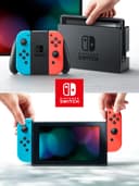 Nintendo Console Switch avec Joy-Con bleu néon et rouge néon - 6