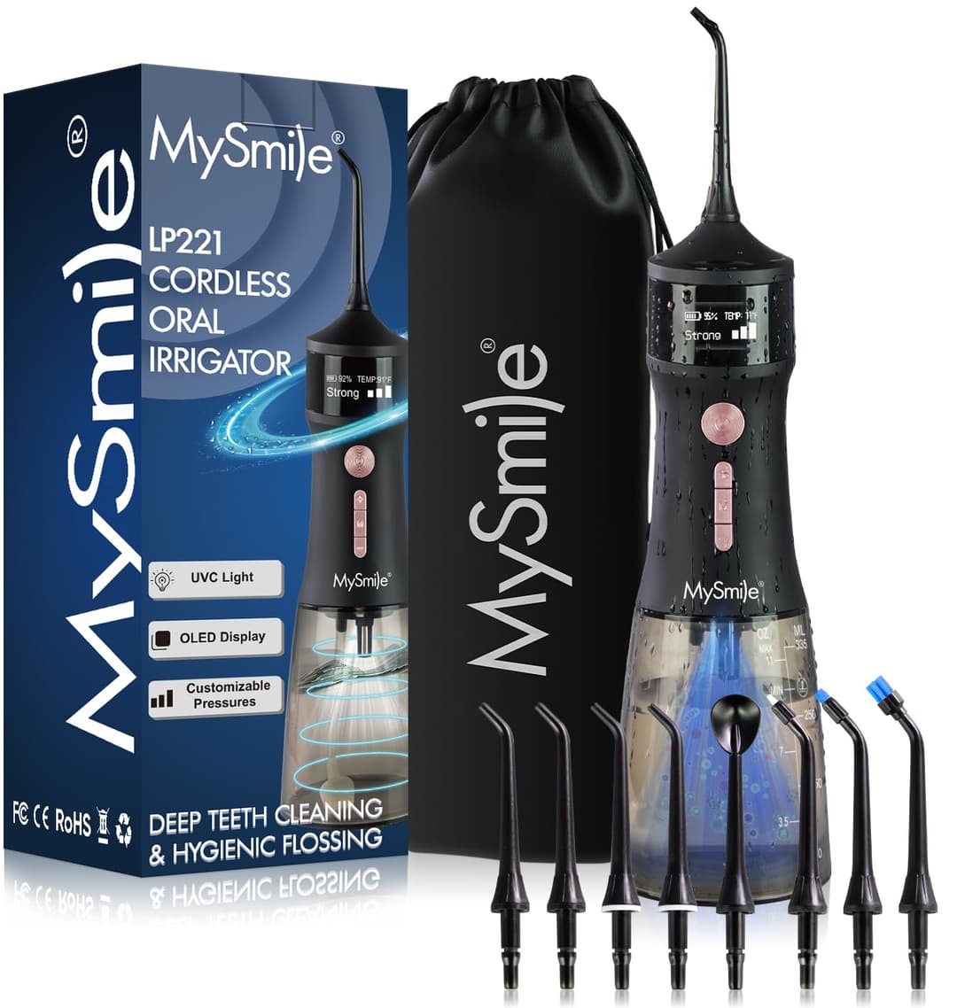 MySmile LP221 UVC Hydropulseur sans fil stérilisable pour…