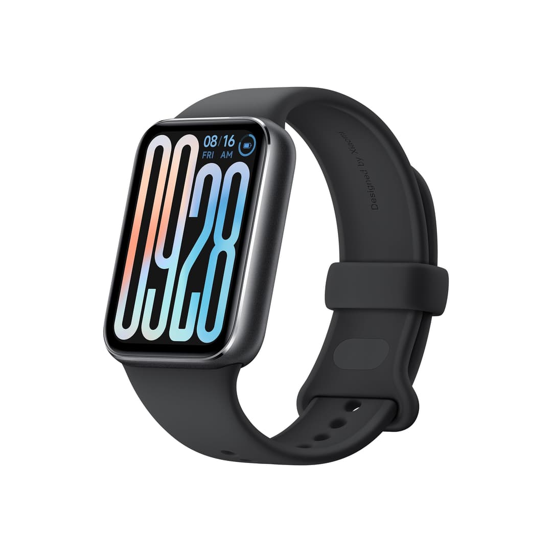 XIAOMI Smart Band 9 Pro, Sports fitness tracker, 1.74 narrow-edge quadrilateral display, 21 Days Battery Life, Upgraded sleep tracking, 150+ sports modes, 5ATM, GPS and compass, Obsidian Black