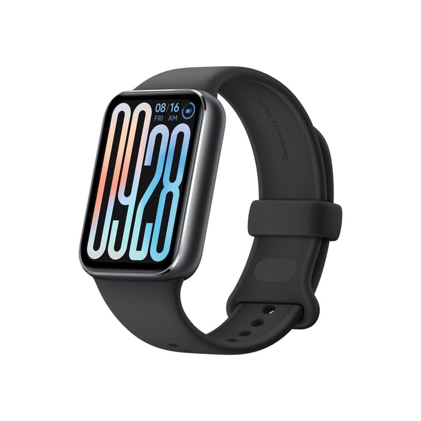 XIAOMI Smart Band 9 Pro, Sports fitness tracker, 1.74 narrow-edge quadrilateral display, 21 Days Battery Life, Upgraded sleep tracking, 150+ sports modes, 5ATM, GPS and compass, Obsidian Black - 1