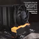 be quiet! Dark Rock Pro 5 Air CPU Cooler, Immensely High Airflow, 7 High-Performance Copper Heat Pipes, Silent Wings 120mm PWM Fan, Silent Wings 135mm PWM Fan, Virtually Inaudible Operation, BK036 - 6