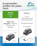 Pontec Pondo Air Aerator Set 900 57516 Pond - 5