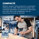 Bosch Professional 18V System Défonceuse portative GKF 18V-8 (butée longit., 2xadapt.aspi.surfaç,écran protection,pince 8mm,clé,base plongeante TE,2x adapt.aspi.base plongeante,L-BOXX,sans batt/charg) - 2