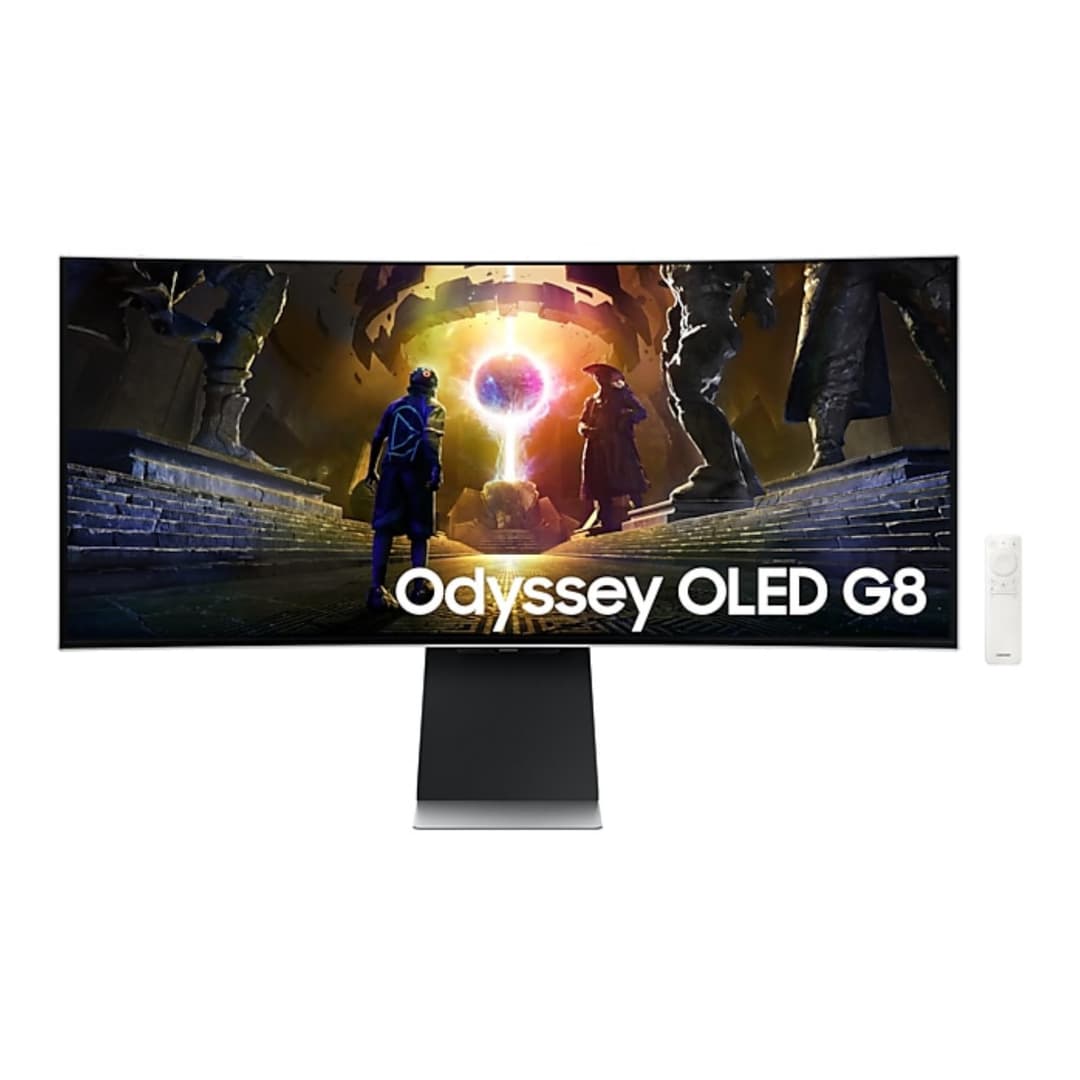Samsung Odyssey OLED G8 S34DG850SU - G85SD Series - OLED-Monitor - Smart - Gaming - gebogen - 86.4 cm (34") (LS34DG850SUXDU)
