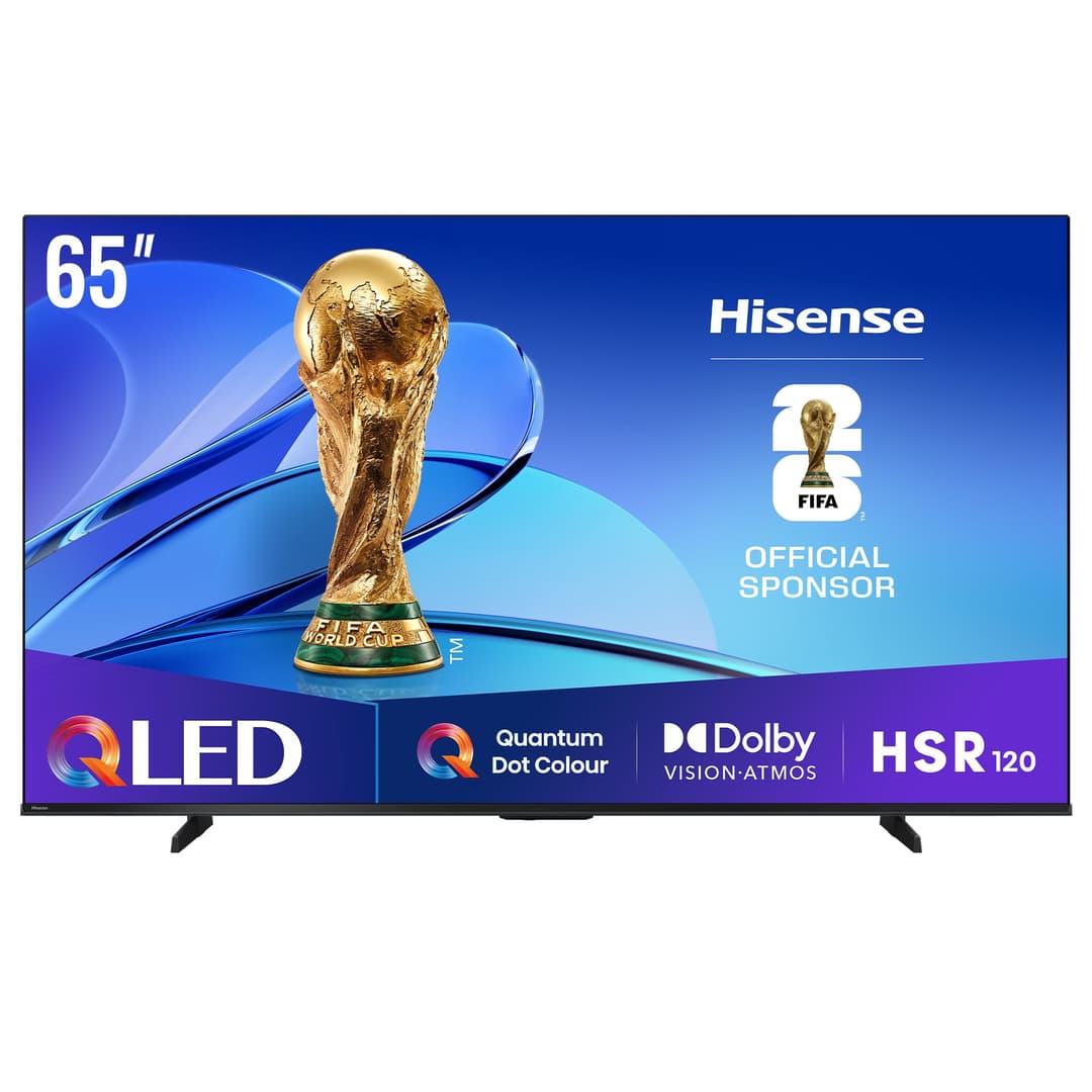 Hisense Smart TV 65 Pouces 65E7Q QLED 4K UHD Téléviseur, Dolby Vision Atmos, Mode Sport IA MEMC, HDR, VIDAA avec Youtube, Netflix, Disney+, Canal +, Commande vocale Alexa
