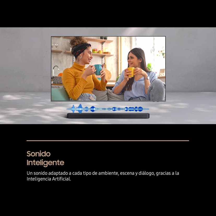 SAMSUNG Sound Bar HW-Q600F/ZF - Dolby Atmos/DTS:X, Q-Symphony Gen II, 3.1.2 Channel, Smart Sound and Pro Game Mode - 5