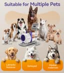 oneisall Aspirateur Poil de Chien et Chat, Aspirateur Poils d'animaux avec la Brosse, 12000Pa Puissance d'Aspiration, Elimine 99.99% des Poils d'animaux avec 4 Accessoires de Soins, 1.5L Capacité - 9