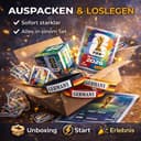 XXL Fan Starter Set World Cup 2026 – Original Panini Sticker Album & Stickers, Extra 1x Match Schedule & 3x Germany Armbands (10 Packs / 70 Sticker Set) Own Brand Bundle - 4