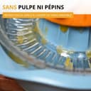 Westmark Presse-Orange/Citron/lemon avec Récipient, Diamètre : 18,7 cm, Capacité : 0,5 L, Plastique, Limetta, Bleu, B0CLGWVPZV - 4