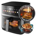 Cecotec Air Fryer 8 Litre – Air Fryer Cecofry&Grill Duoheat 8000. 2200 W, Dual Resistance, Dietary and Digital, Window, Adjustable Temperature 80-200°C, 8 Menus - 1