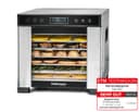 ROMMELSBACHER DA 650 automatic dehydrator, drying surface 0.5 m2, with 7 stainless steel dehydration trays, 1 dehydration rack, 1 dehydration stand, LCD display, - 1