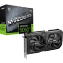 MSI NVIDIA GeForce RTX 5060 Ti 16G Shadow 2X OC Plus Carte Graphique - 16 Go GDDR7 (28 GB/s /192 Bits), PCIe 5.0 - Double Ventilateur (2X Ventilateurs STORMFORCE), HDMI 2.1b, DisplayPort 2.1b - 1