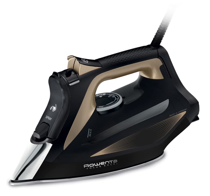 Rowenta Focus Excel Steam Iron, 2700W, 45g/min Steam Flow, Vertical Steaming DW5325D1 - 1