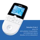 Beurer EM49 PainFree Digital TENS and EMS Machine | Drug-free natural pain relief | 3-in-1 pain relief, rehabilitation and massage | 70 training programmes | 2 channels | 4 self-adhesive electrodes - 3