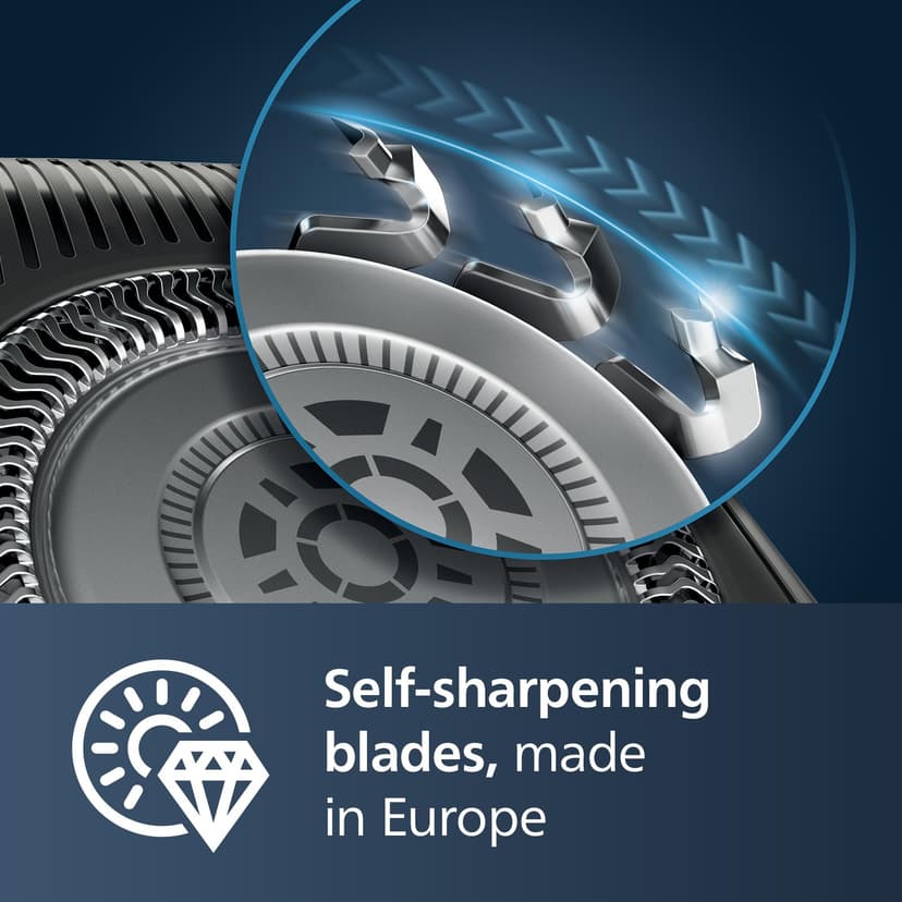 Philips SH71/50 Shaving Heads compatible with Philips Shavers Series 7000 (S7XXX) and Series 5000 (S55XX), replaces RQ12/70, RQ12/60, SH60/70, and SH70/70 - 3