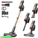 Proscenic P11 Ultra+ Cordless Vacuum Cleaner, 50 KPa 50 Mins 500 W Powerful Cordless Vacuum Cleaner, Anti-Tangle Brush, Lightweight Telescopic Vacuum Cleaner for Carpets, Animal Hair, Hard Floor and - 1