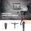 NEEWER 71.6 Inch Pro Camera Monopod Telescopic Carbon Fiber Monopod with Quick Release Plate Compatible with DJI RS Gimbals, Removable Base for Camera Camcorder, Maximum Load 6kg, TP71 - 7