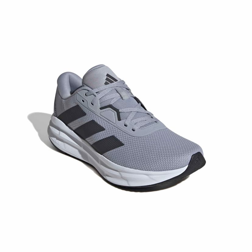 adidas Men's Galaxy 7 Running Shoes, Halo Silver/Carbon/Core Black, 9.5 UK - 4