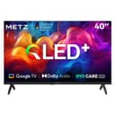 Metz 40 Pouces (100 cm) Smart TV FHD, QLED, LED Television Google Tele HDR 10 Dolby Audio Bluetooth 5,1 EyeCare Tuner DVB-T/T2/C/S/S2 CI+ (40MQF7000Z) - 1