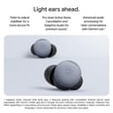 Google Pixel Buds Pro 2 - Wireless Earbuds with Active Noise Cancellation – Bluetooth Headphones - Hazel - 2