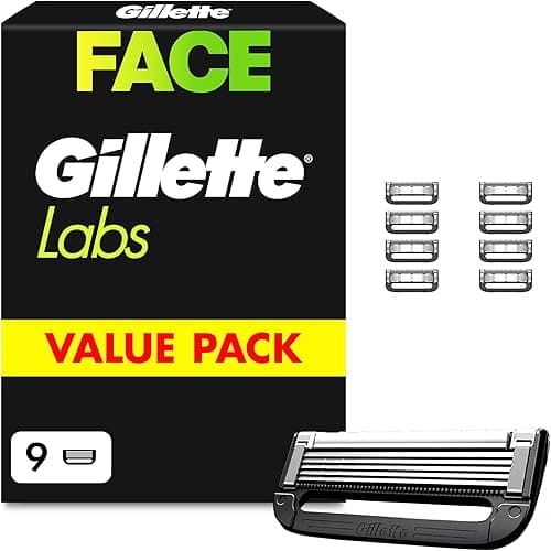 Gillette Labs Lot De 9 Recharges De Rasoir pour Hommes, a…