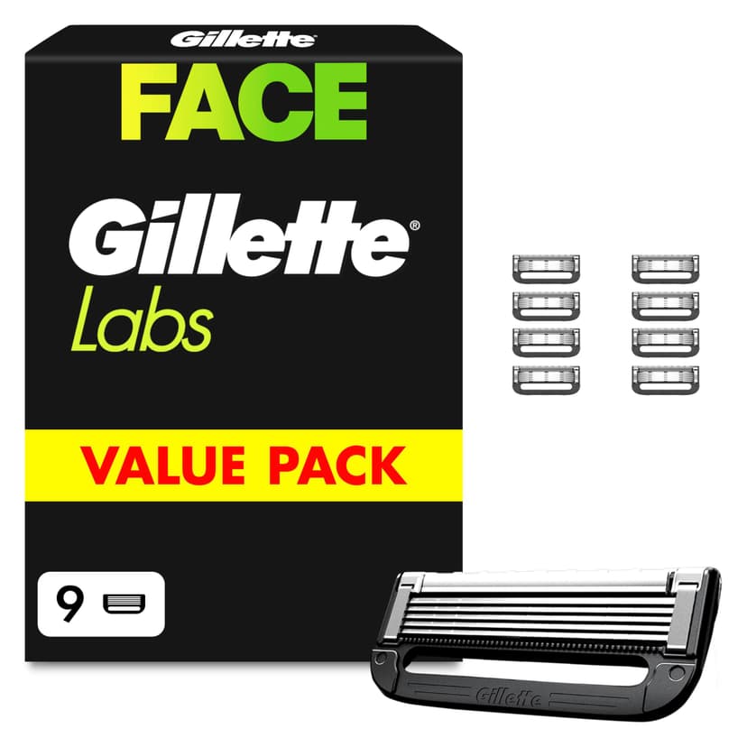 Gillette Labs Lot De 9 Recharges De Rasoir pour Hommes, a… - 1