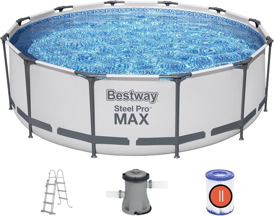 Bestway Steel Pro Max Pool Set 12 x 39.5 Inches / 3.66 m x 1.00 m
